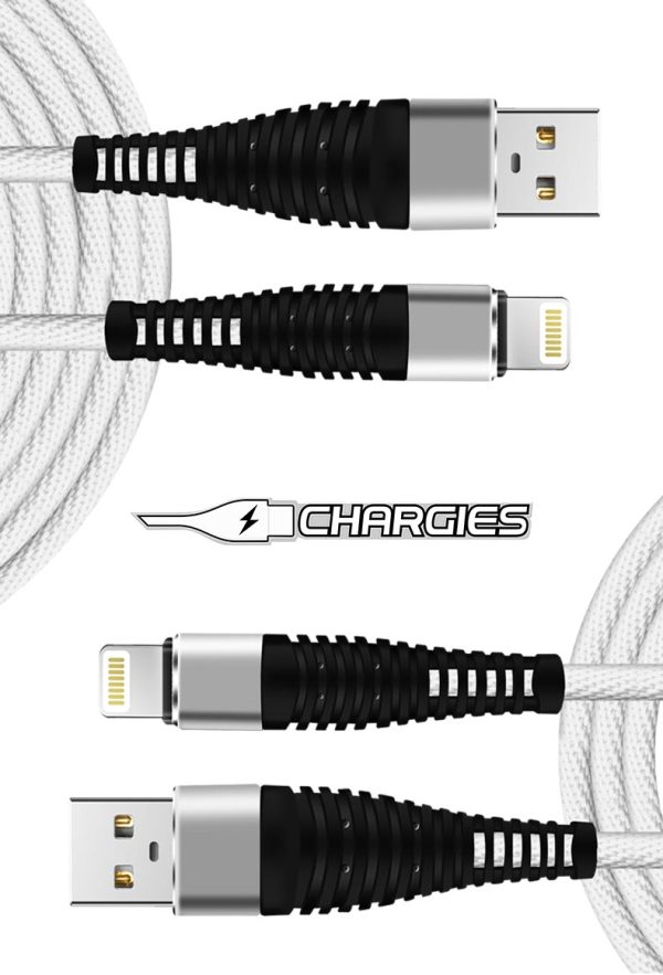 chargies lightning braided apple cable